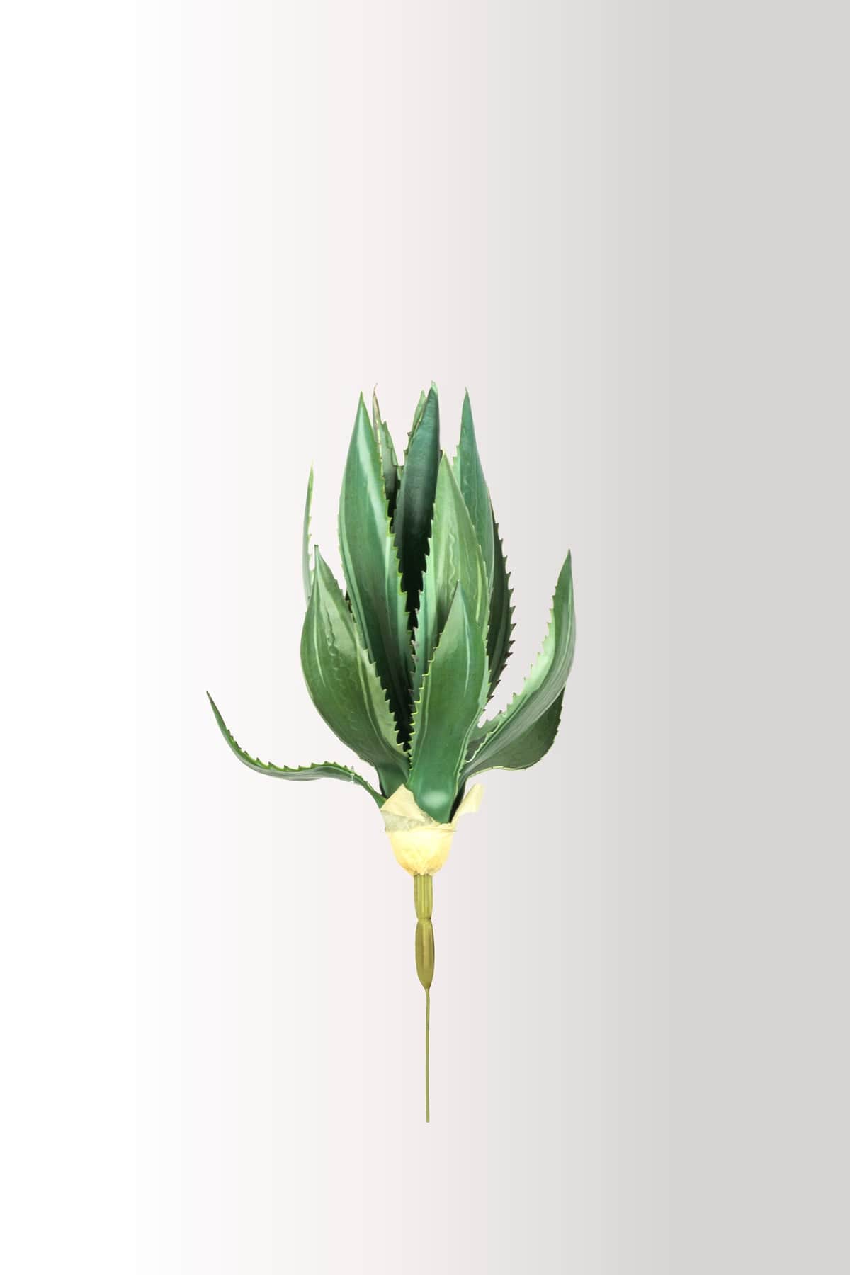 Yapay Kaktüs Agave Bitkisi 40 cm | Saksılı Dekoratif Yapay Çiçek