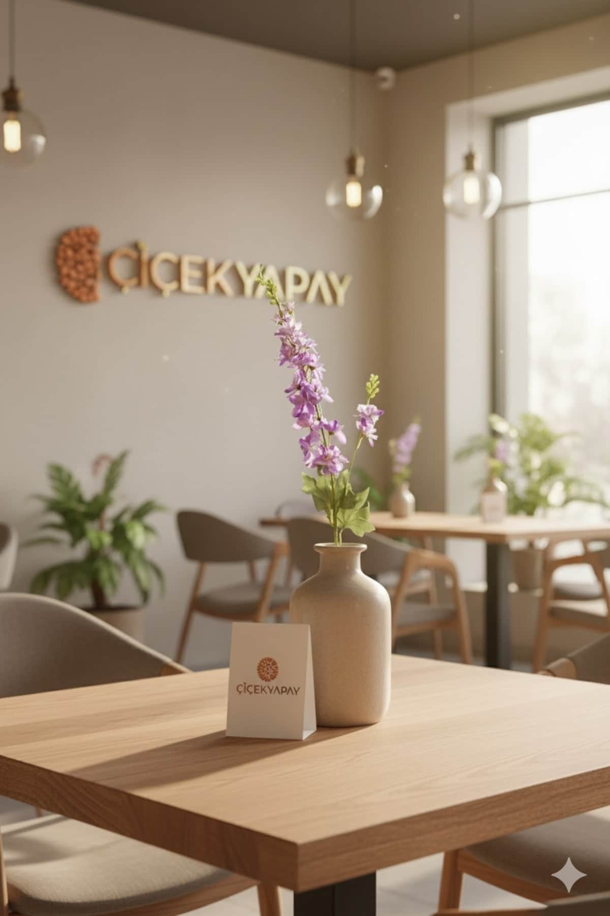 Yapay Lila Sümbül | 70 cm