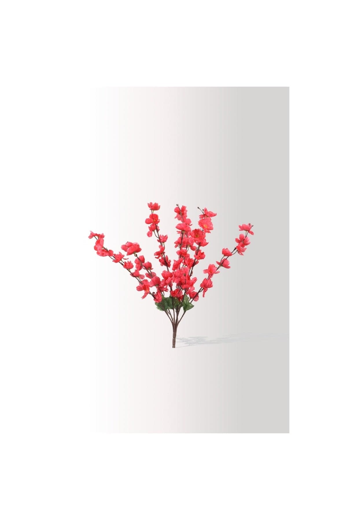 Yapay Çiçek Bahar Dalı, Japon Kiraz Çiçeği 9 Dallı 40 Cm Pembe