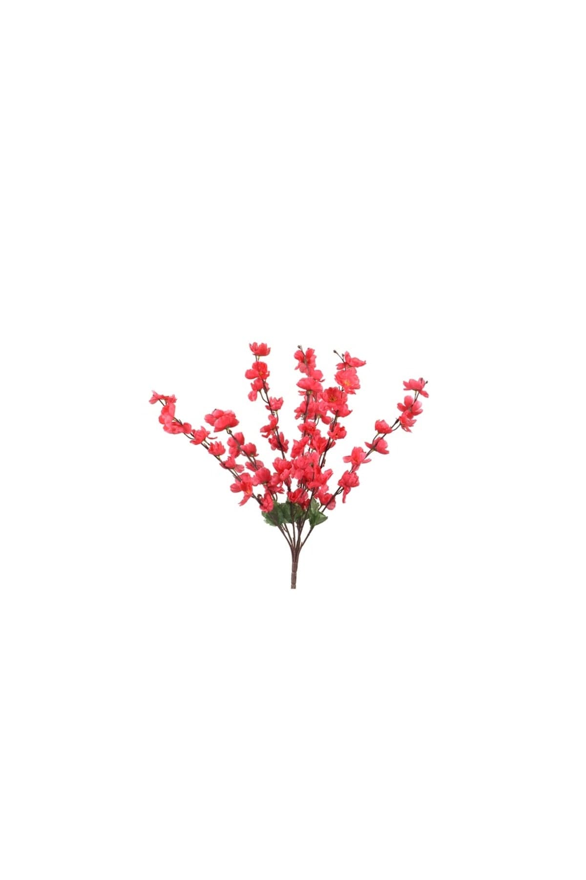 Yapay Çiçek Bahar Dalı, Japon Kiraz Çiçeği 9 Dallı 40 Cm Pembe