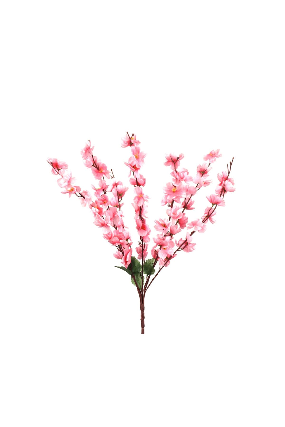 Yapay Pembe Bahar Dalı | 55 CM 7 Dallı